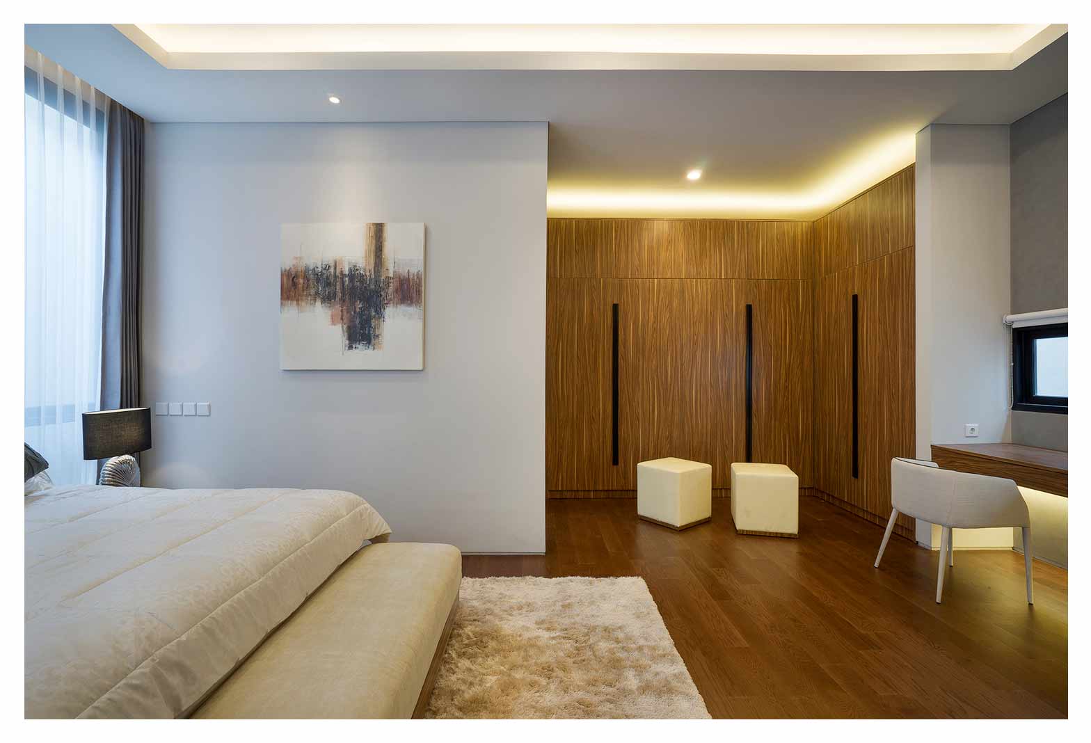 Mẫu nhà đẹp 2 tầng hiện đại với các lam dọc được thiết kế tinh tế | ND68-012