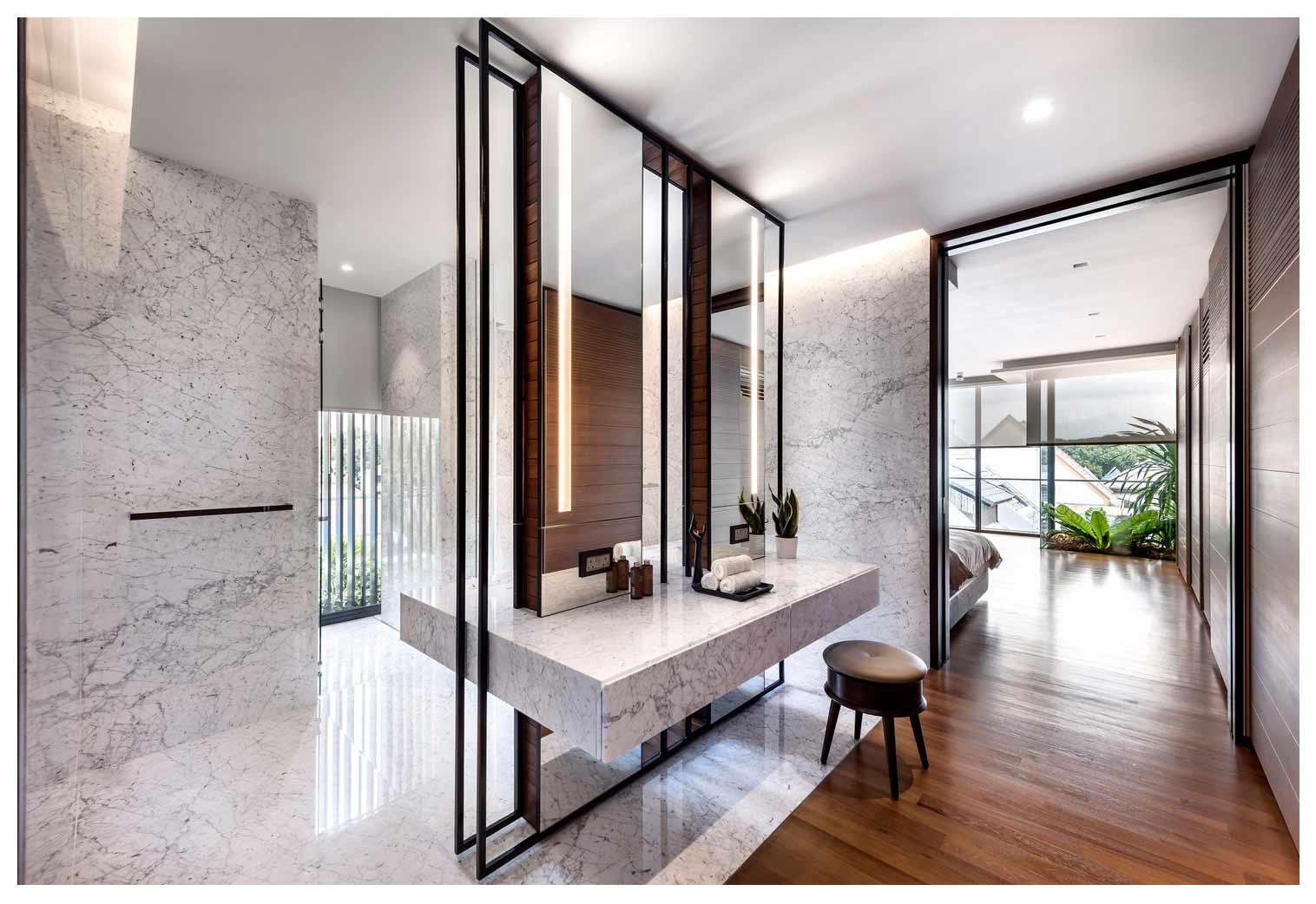 Mẫu nhà đẹp 3 tầng hiện đại với vẻ đẹp của sự đơn giản nhưng đầy tinh tế | ND68-004