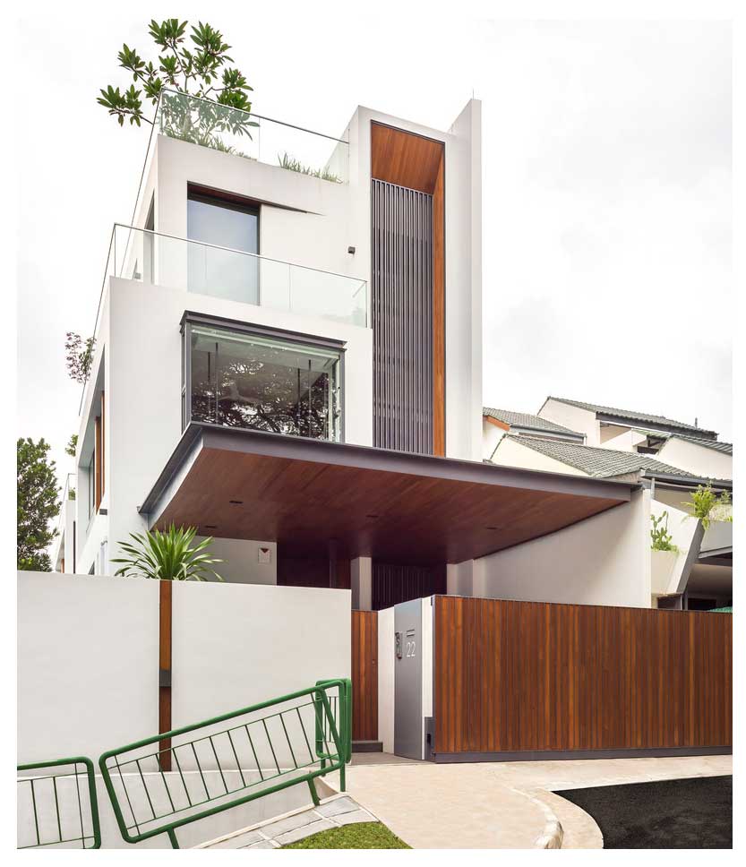 Mẫu nhà đẹp 3 tầng hiện đại với vẻ đẹp của sự đơn giản nhưng đầy tinh tế | ND68-004