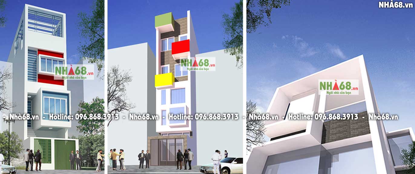 Mẫu thiết kế nhà phố đẹp hiện đại