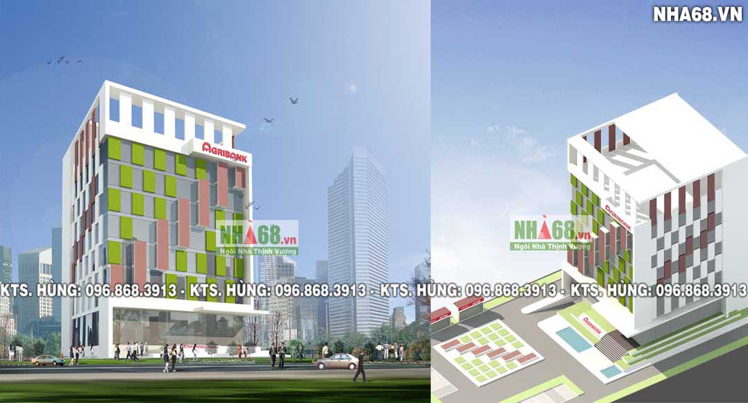 Thiết kế kiến tr&uacute;c văn ph&ograve;ng đẹp hiện đại biểu trưng cho nhịp sống c&ocirc;ng nghệ