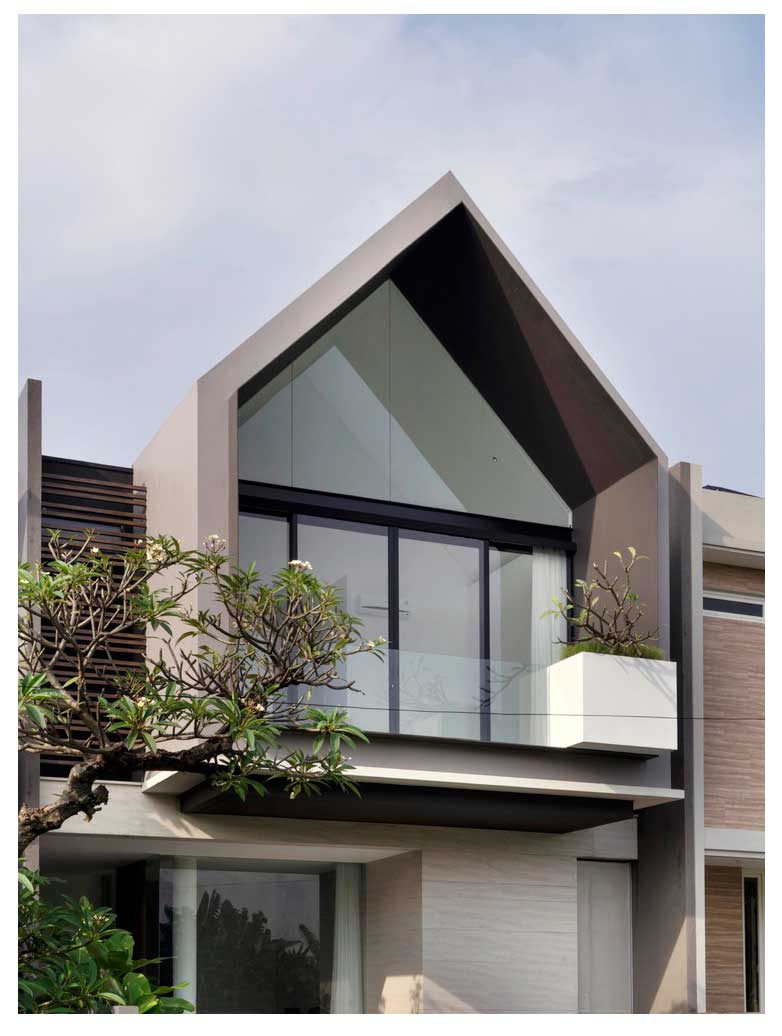 Mẫu thiết kế nhà đẹp 2 tầng được lấy cảm hứng từ ký ức tuổi thơ | ND68-003