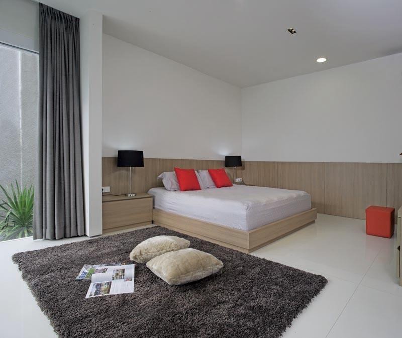 Mẫu nhà đẹp hiện đại 4 phòng ngủ với vẻ ngoài kín đáo | ND68-026