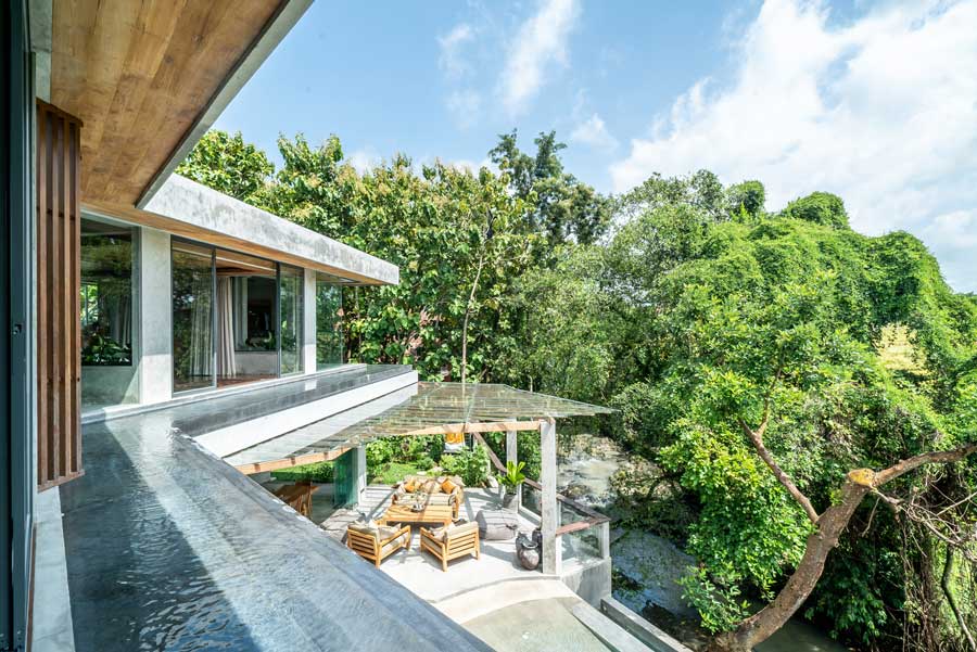 Mẫu biệt thự với các không gian được thiết kế hòa mình vào thiên nhiên | BT68-023