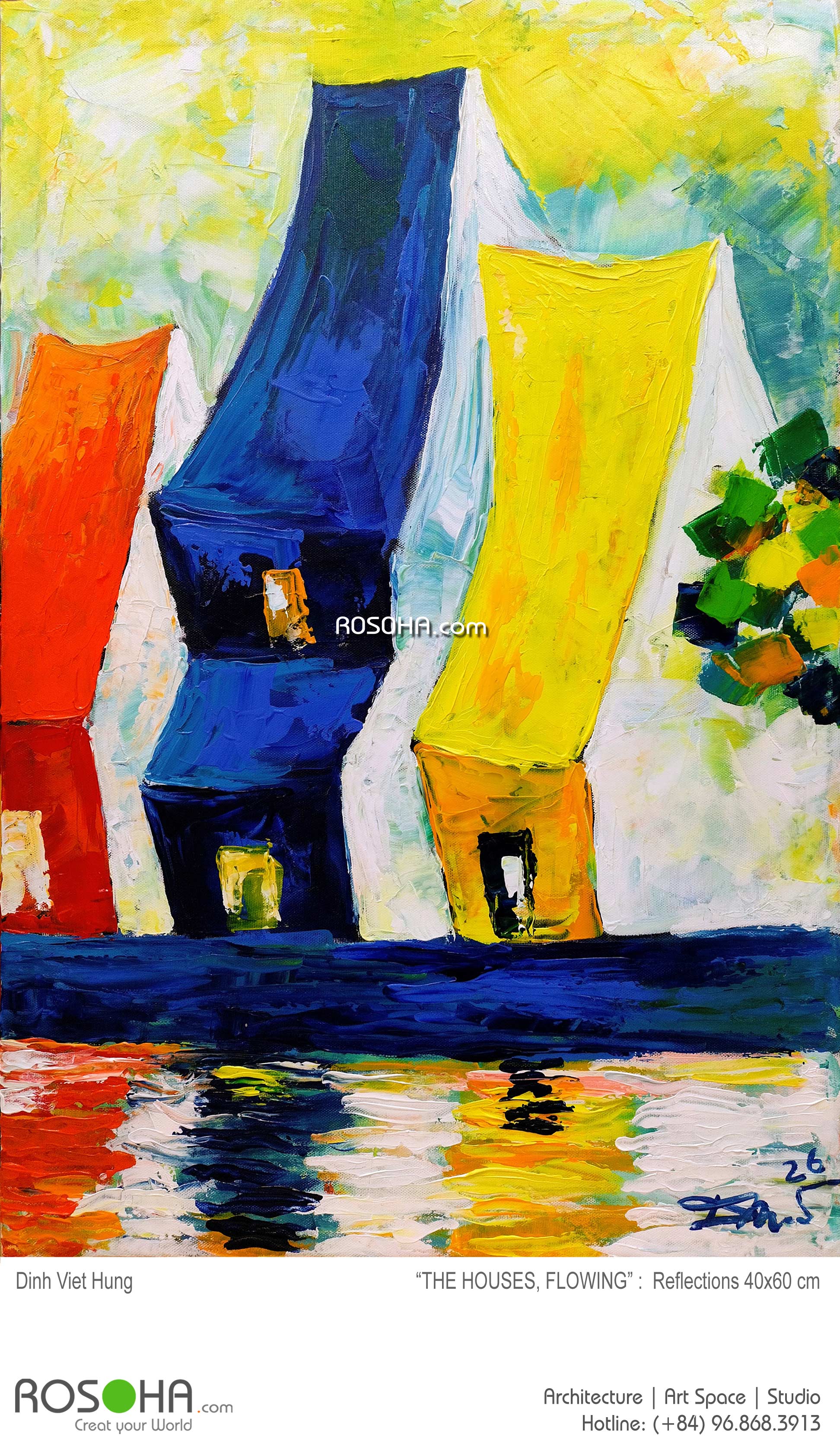 THE HOUSES, FLOWING 4 : Reflections