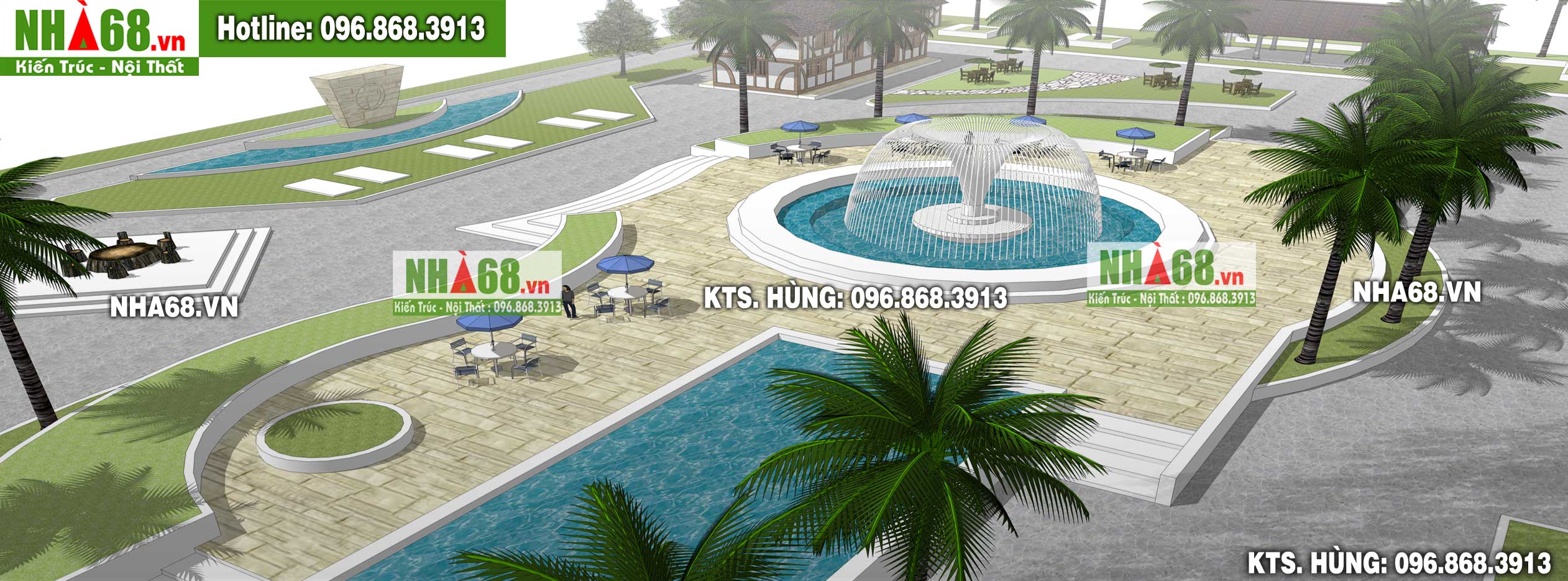 Thiết kế biệt thự vườn tại Sơn T&acirc;y, H&agrave; Nội