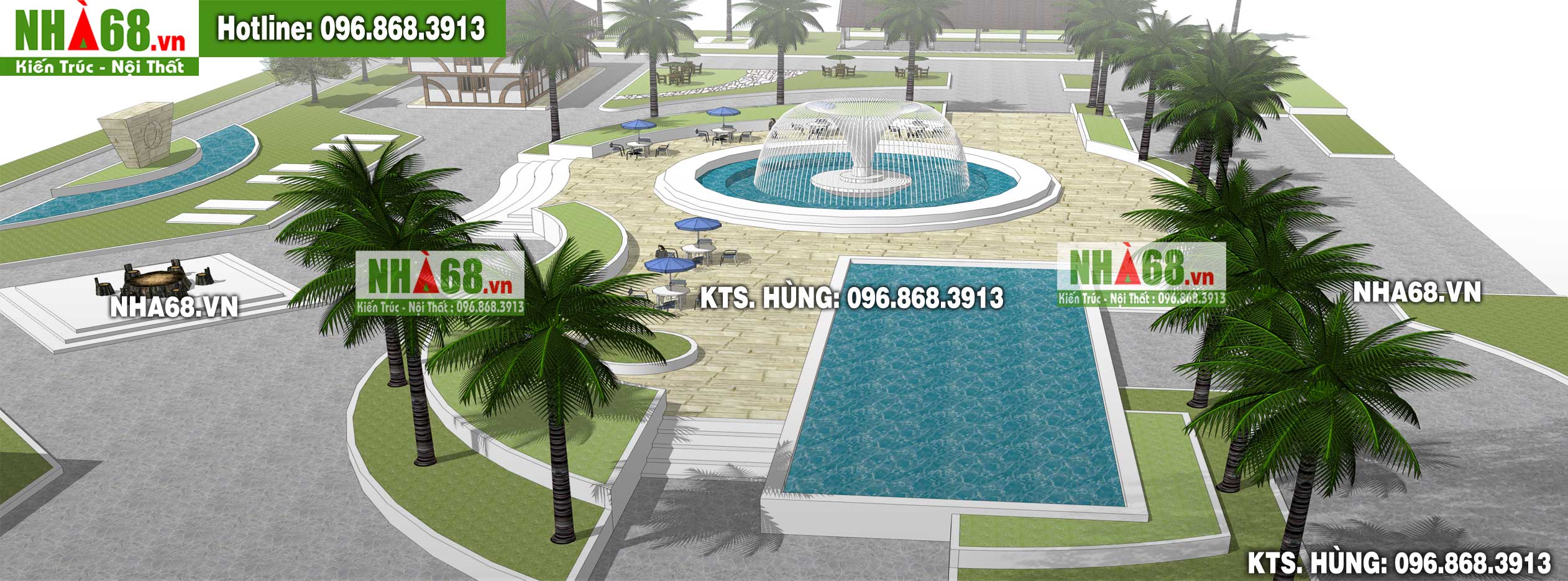 Thiết kế biệt thự vườn tại Sơn T&acirc;y, H&agrave; Nội