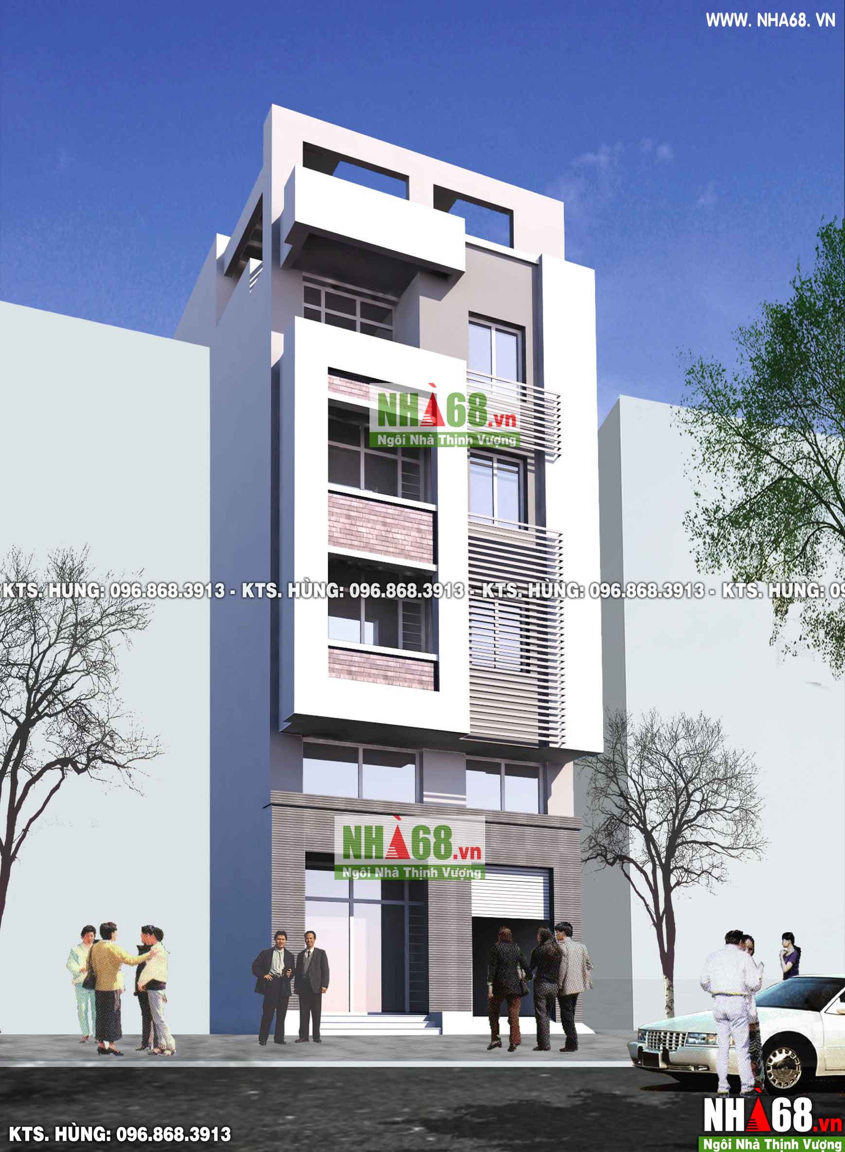 Thiết kế cải tạo nh&agrave; ở Trung H&ograve;a, Cầu Giấy, H&agrave; Nội