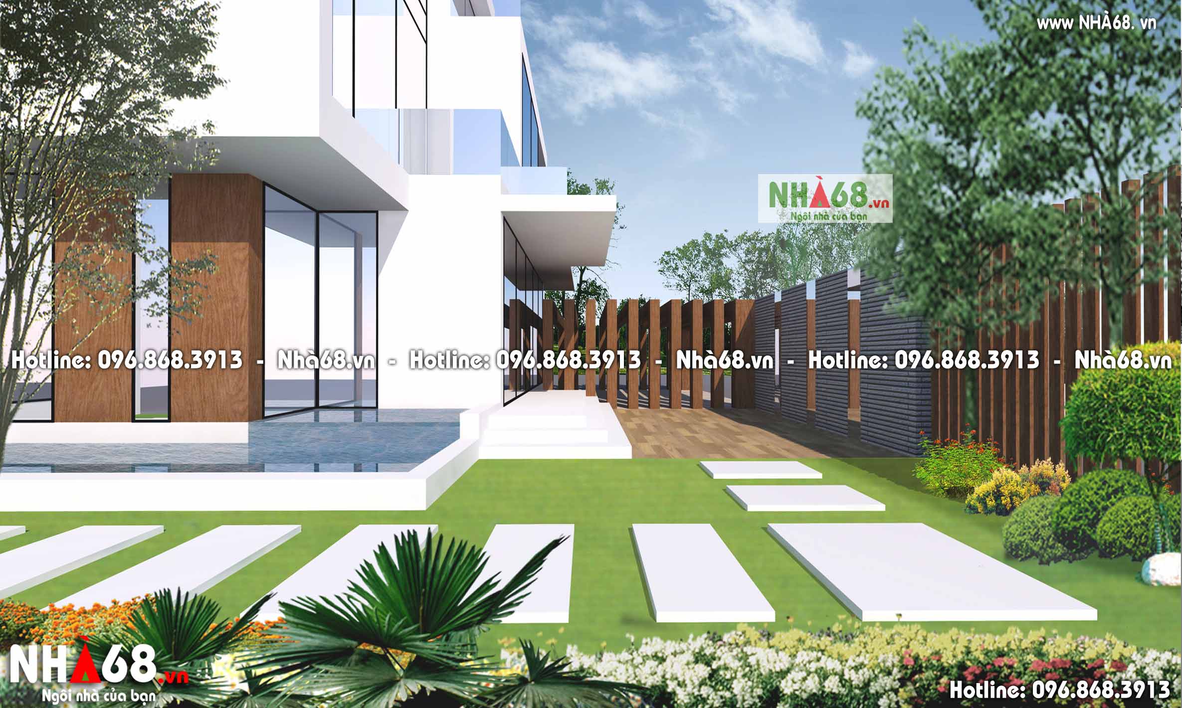 Thiết kế nhà đẹp | Thiết kế nhà phố đẹp | Thiết kế biệt thự đẹp hiện đại uy tín, chuyên nghiệp tại Hà Nội | Nhà 68.vn