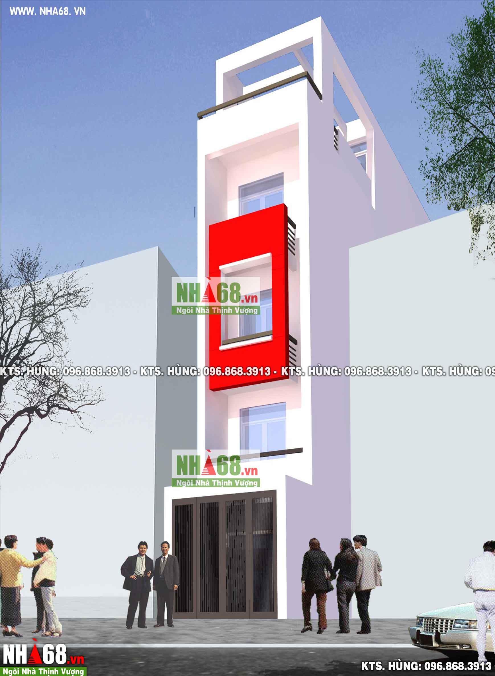 Thiết kế nh&agrave; phố quận Ba Đ&igrave;nh, H&agrave; Nội, k&iacute;ch thước 3m x 12.5m