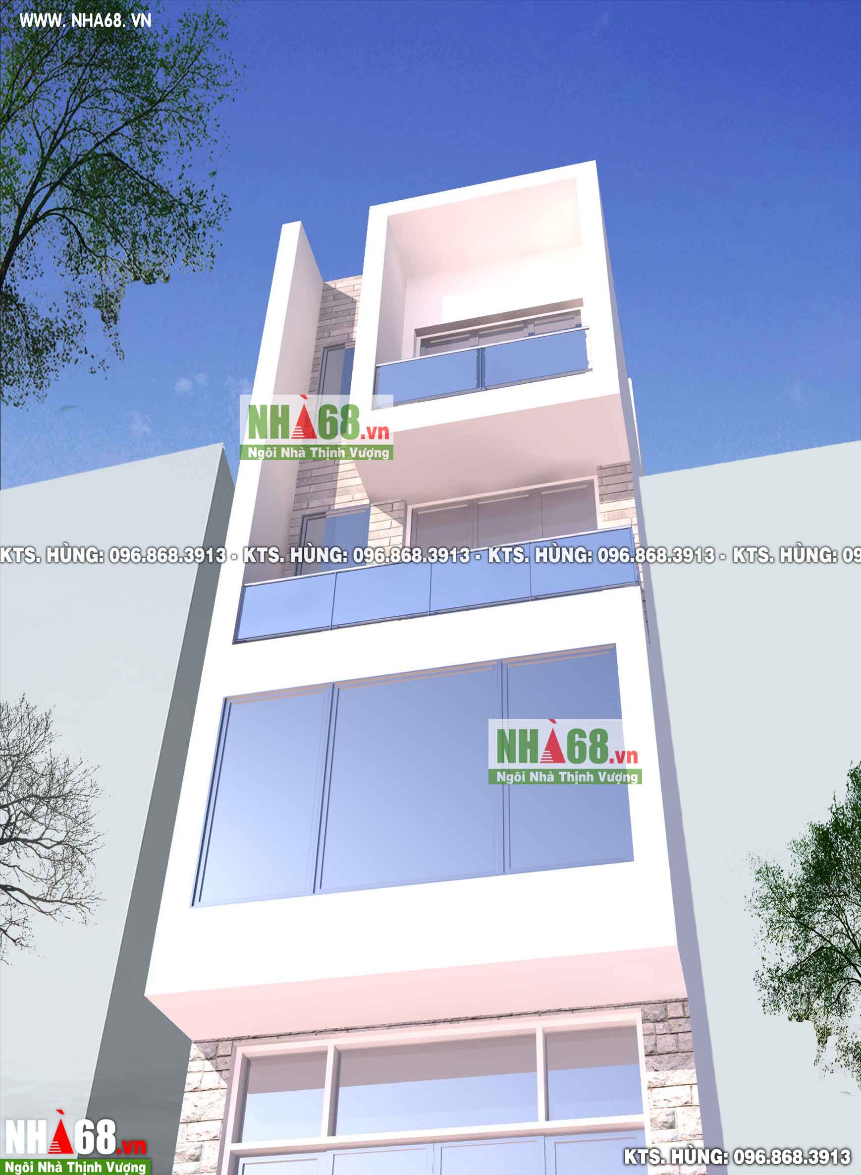 Thiết kế nh&agrave; phố quận H&agrave; Đ&ocirc;ng, H&agrave; Nội, k&iacute;ch thước 4m x 12.5m