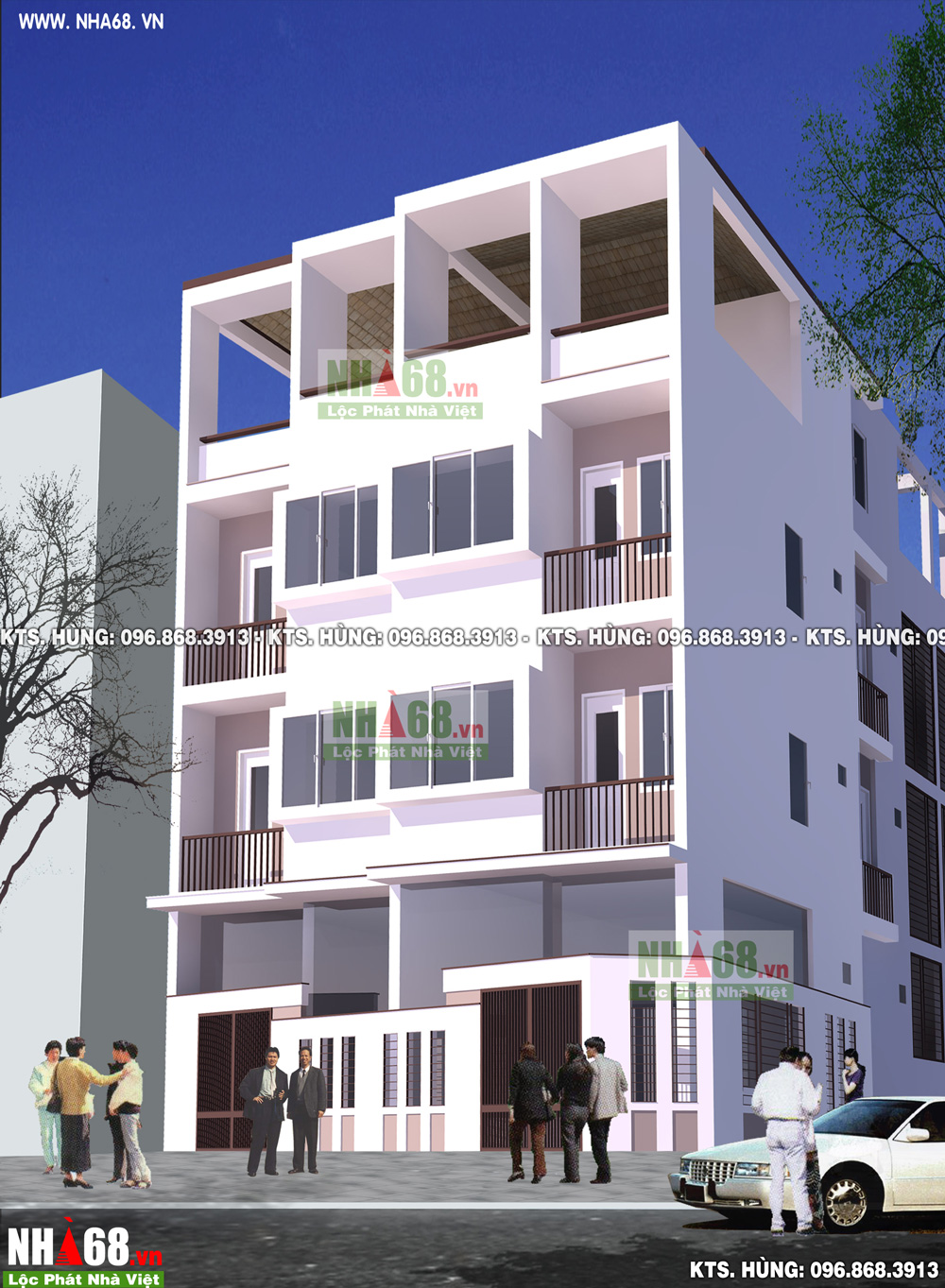 Thiết kế nh&agrave; liền kề Hữu H&ograve;a, H&agrave; Nội