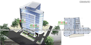 Thiết kế kiến trúc văn phòng tòa nhà HIPT