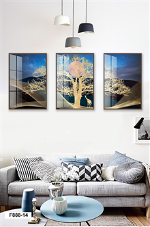 Mẫu tranh trang trí canvas cây cối | F888-14