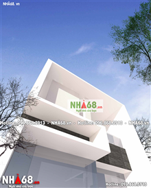 Mẫu nhà phố 2 tầng | 9m x 15m | NP68-001