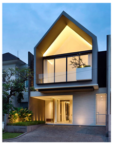 Mẫu thiết kế nhà đẹp 2 tầng được lấy cảm hứng từ ký ức tuổi thơ | ND68-003