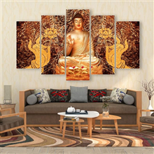 Mẫu tranh trang trí canvas phật giáo đẹp | DEF-89