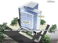 Thiết kế kiến trúc văn phòng tòa nhà HIPT
